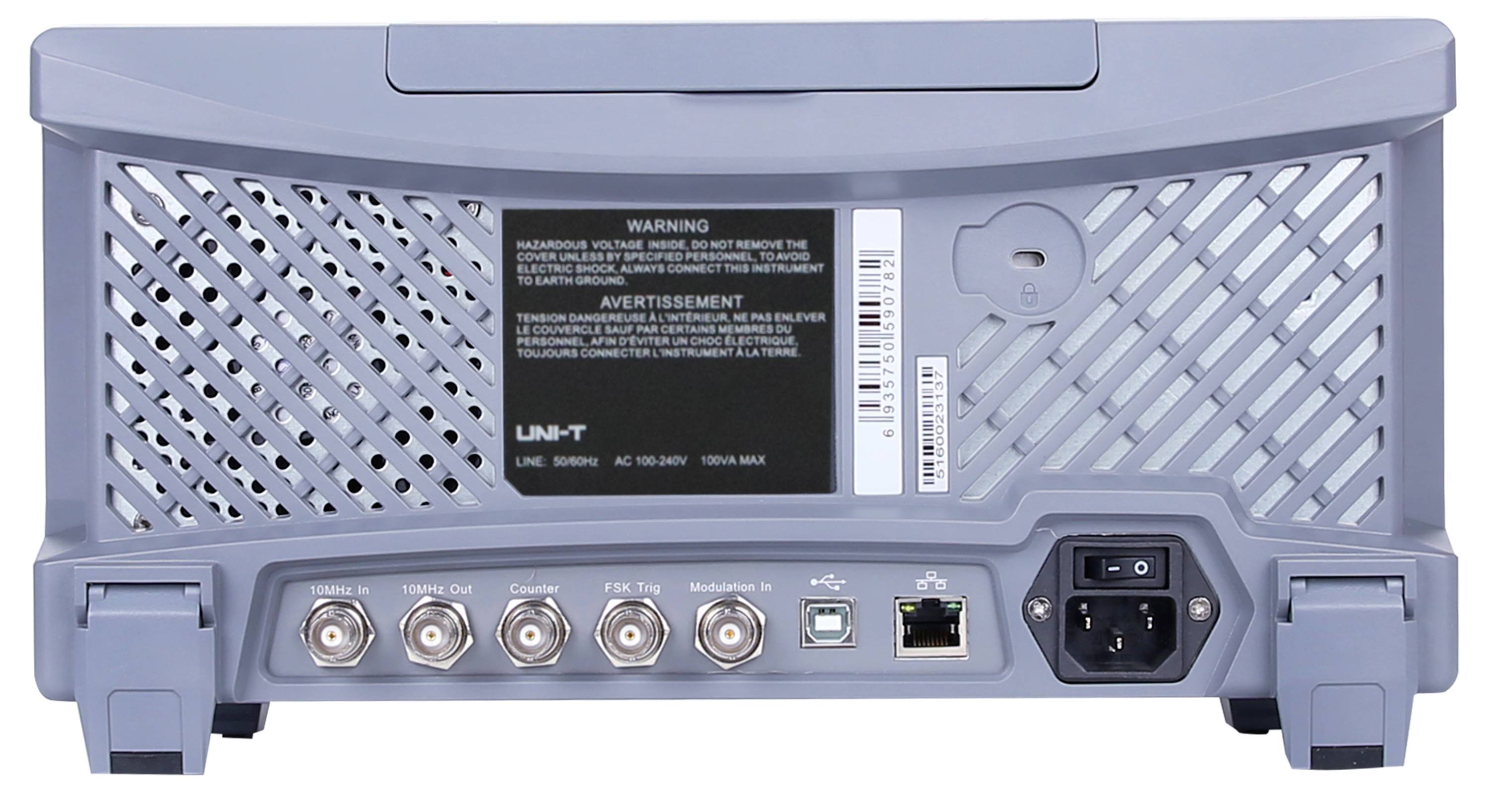 Uni-T UTG4202A Funktionsgenerator netzbetrieben 1 µHz - 200MHz 2-Kanal Arbiträr