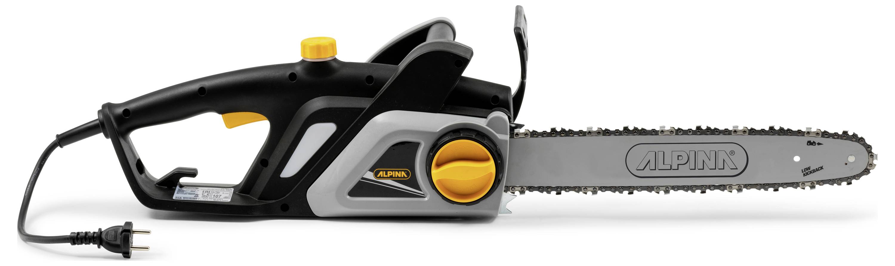 ALPINA Outdoor Elektro Kettensäge 2000W Schwertlänge 400mm
