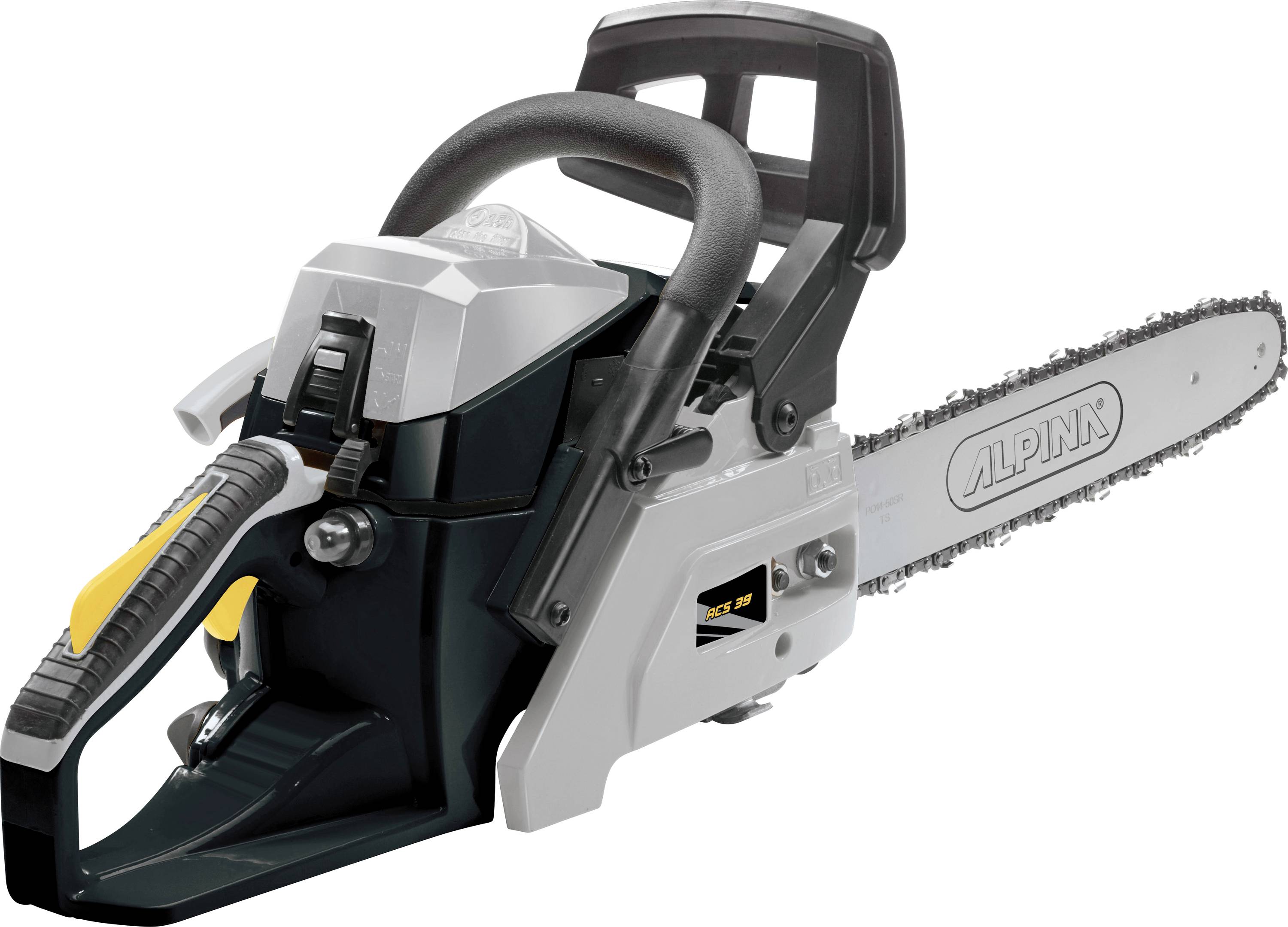 ALPINA Outdoor Benzin Kettensäge Softgriff 1,2kW Schwertlänge 350mm