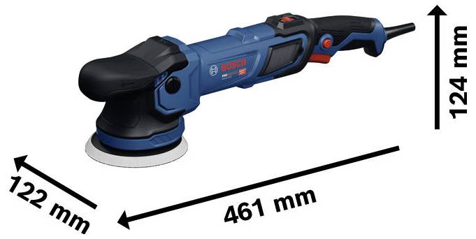 Bosch Professional GPX9-125S 06013B1000 Poliermaschine