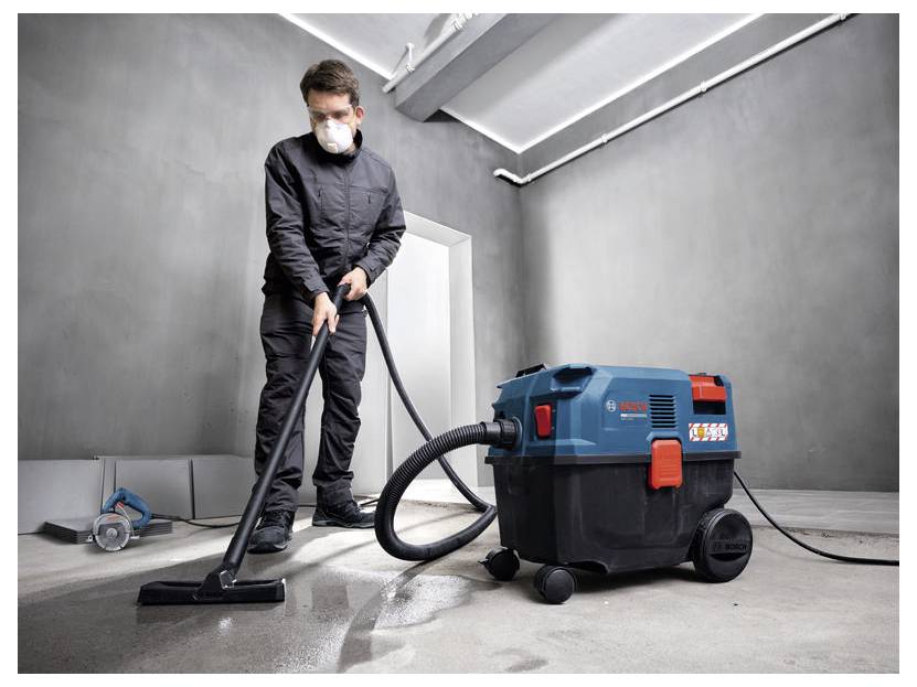 Bosch Professional GAS12-25LS 06019S3100 Nass-/Trockensauger 1200W