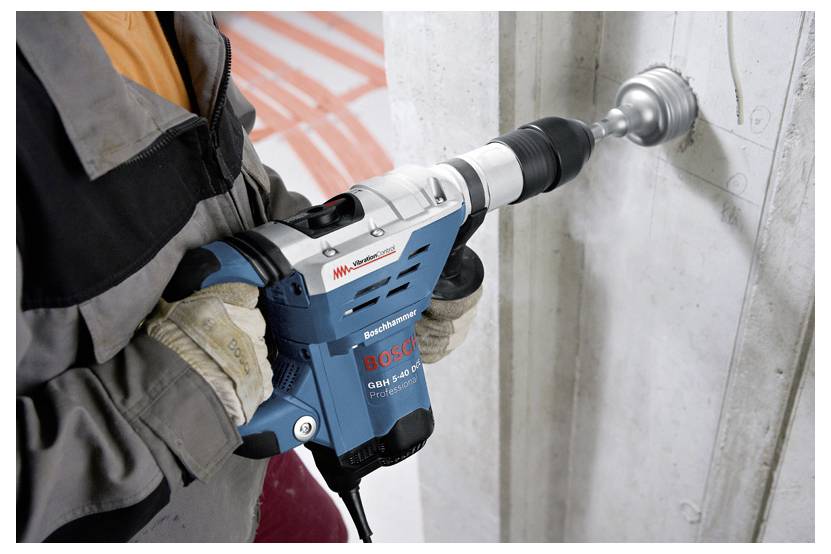 Bosch Professional GBH 5-40 DCE + GWS 880 0615A500BA Werkzeugset