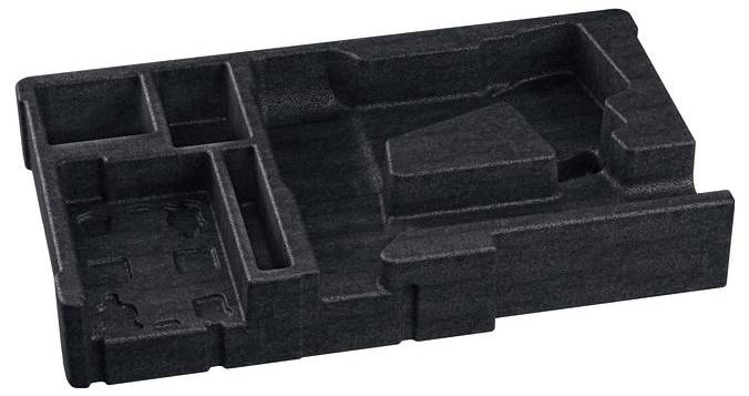 Bosch Schleif-/Finishing-Pad-Packung mit drei gekennzeichneten Schritten: „1 Entfernen