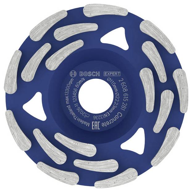 Bosch Accessories 2608615281 Topfscheibe Durchmesser 115mm 1St.