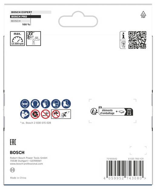 Bosch Accessories 2608615285 2608615285 Diamanttrennscheibe 2St.
