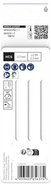 Blaues quadratisches Logo mit weißem Text „PROFESSIONAL 18V SYSTEM