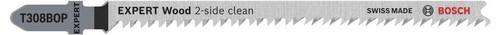 Bosch Accessories 2608902485 EXPERT Wood 2-side clean T308BOP Stichsägeblatt, 5-tlg. 5 St.