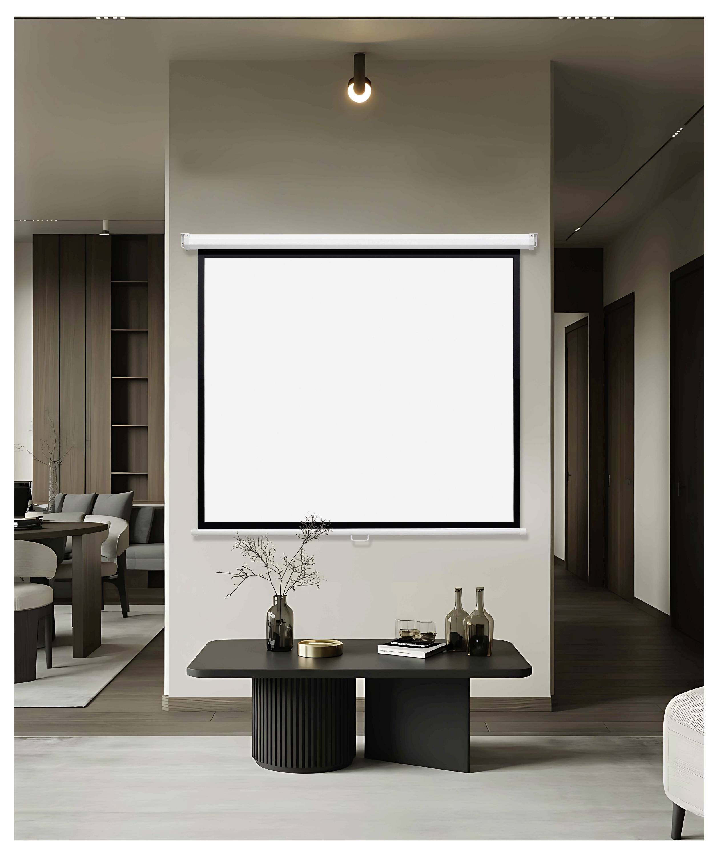 Magnetoplan 202501925 Rolloleinwand 180 x 180cm Bildformat: 1:1