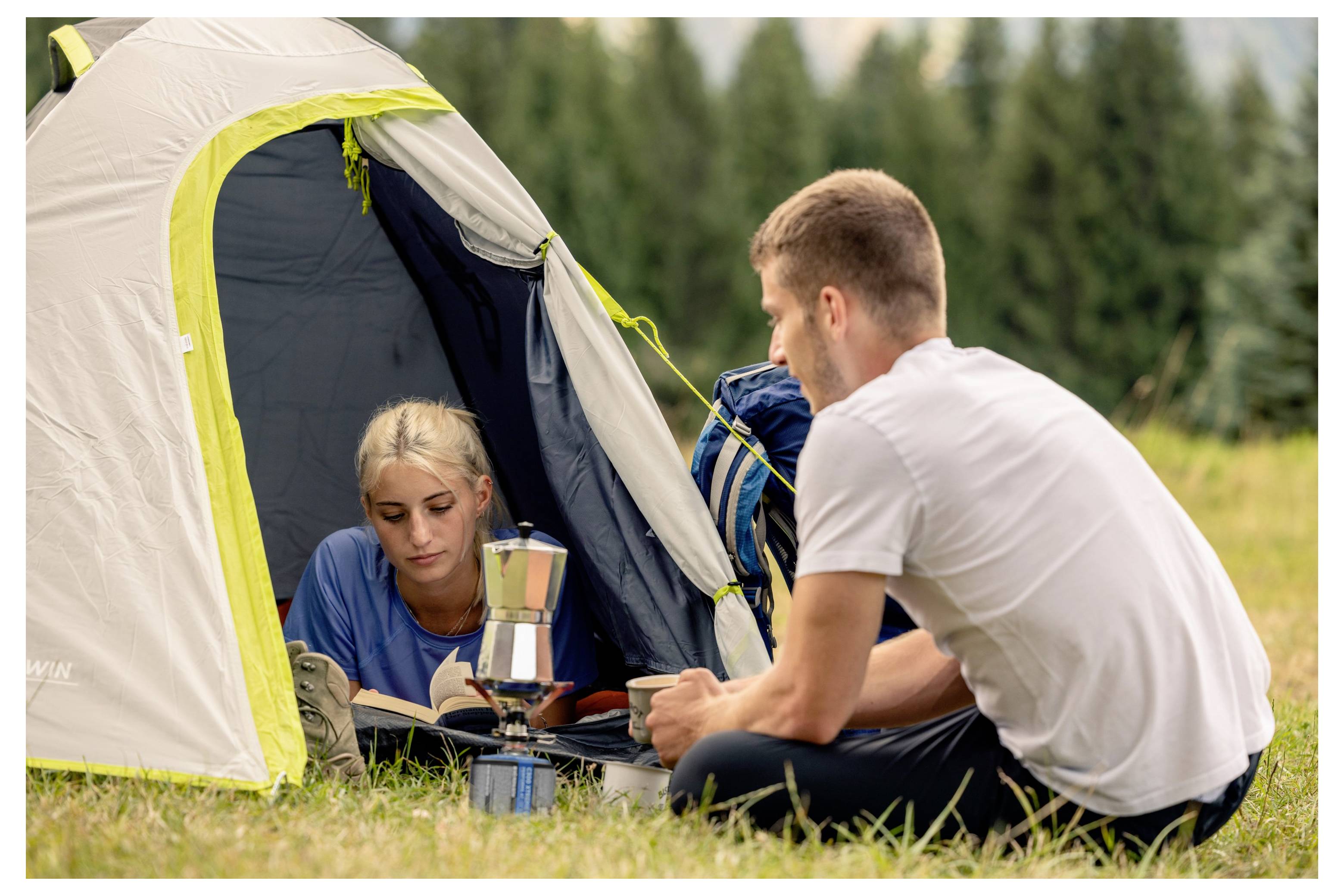 Coleman Darwin 2, Rucksackreisen, Festrahmen, Kuppel-/Iglu-Zelt, 2 Person(en), 3,2 m², 2,8 kg