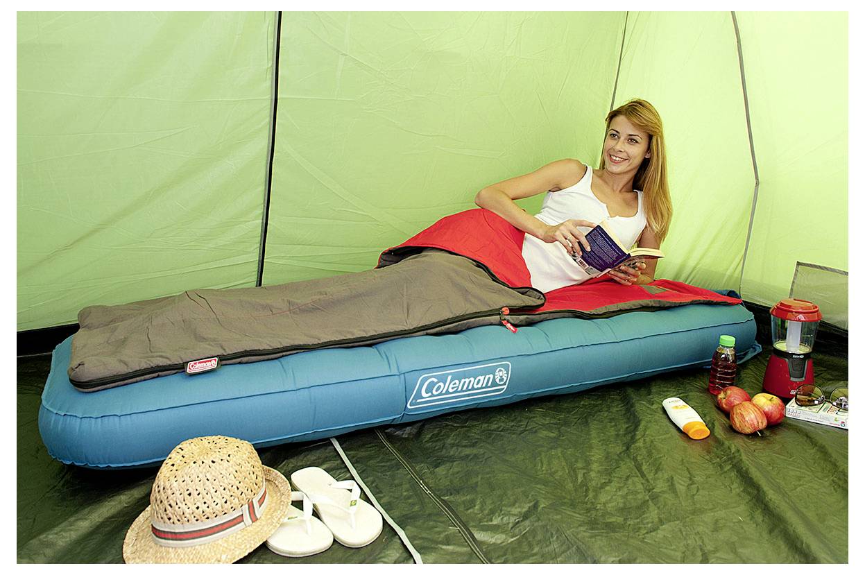 Coleman 2000031637 Extra Durable Luftbett Single Luftbett (B x H) 1980 mm x 220 mm Blau