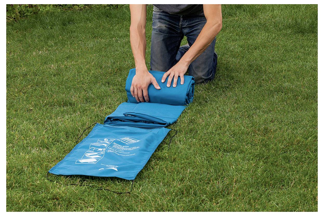 Coleman 2000031637 Extra Durable Luftbett Single Luftbett (B x H) 1980 mm x 220 mm Blau