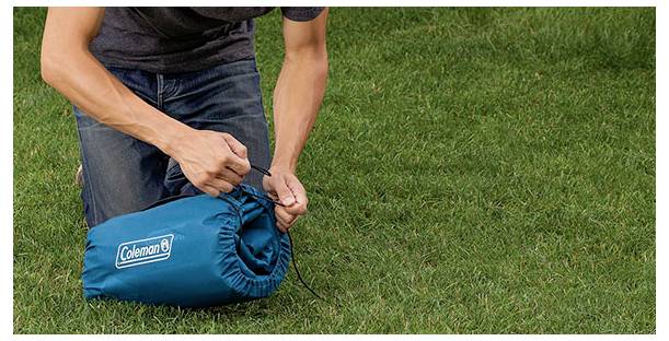 Coleman 2000031638 Extra Durable Luftbett Double Luftbett (B x H) 1370 mm x 220 mm Blau