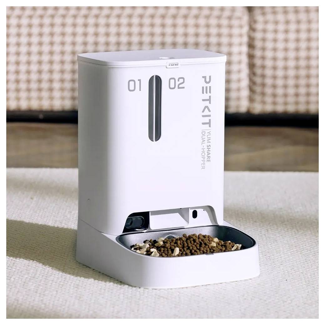 Petkit YumShare Dual-Hopper Futterautomat mit Kamera 1St.