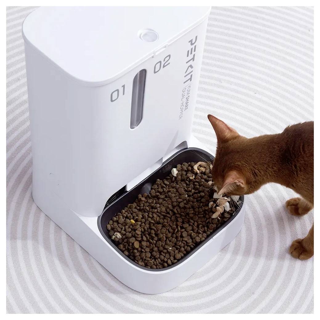 Petkit YumShare Dual-Hopper Futterautomat mit Kamera 1St.