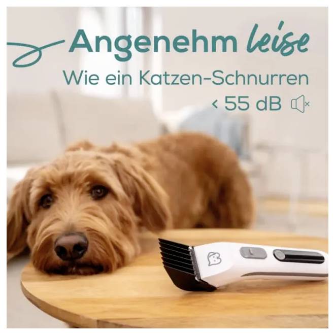 Beurer PP 110 Fluffy Fellschneider Tierhaarschneider Weiß, Grau 1St.