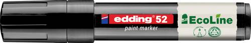 Edding 52 EcoLine 4-52-001 Lackmarker Schwarz 4 mm, 15 mm