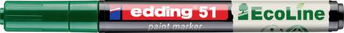 Edding 51 EcoLine 4-51-004 Lackmarker Grün 1 mm, 2 mm