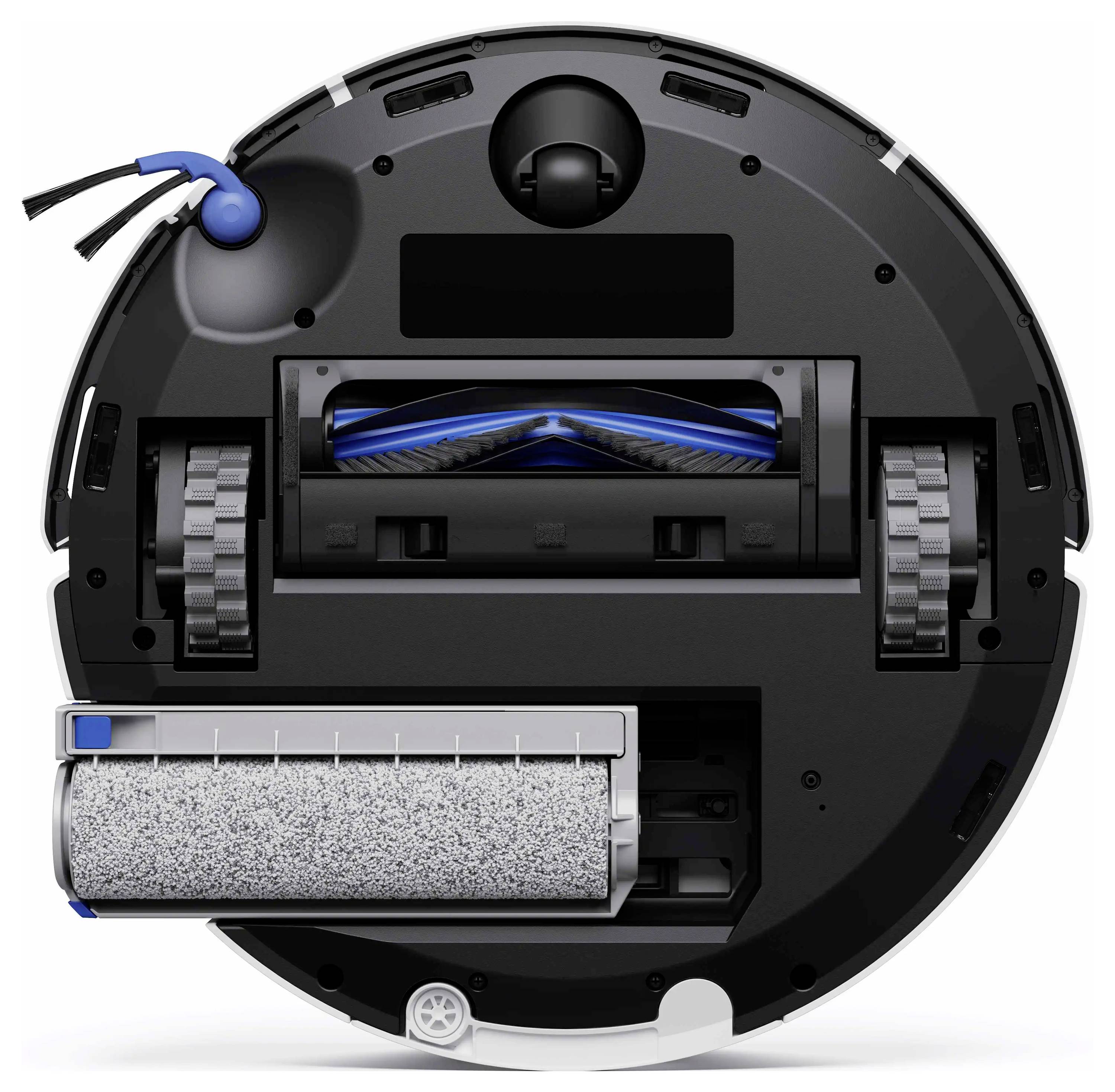 ECOVACS DEX68-13EC Saug-und Wischroboter Weiß App gesteuert, Beutellos, mit Wischfunktion