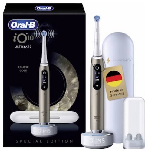 Braun Bra Oral-B iO Series 10 Eclipse Gold Elektrische Zahnbürste