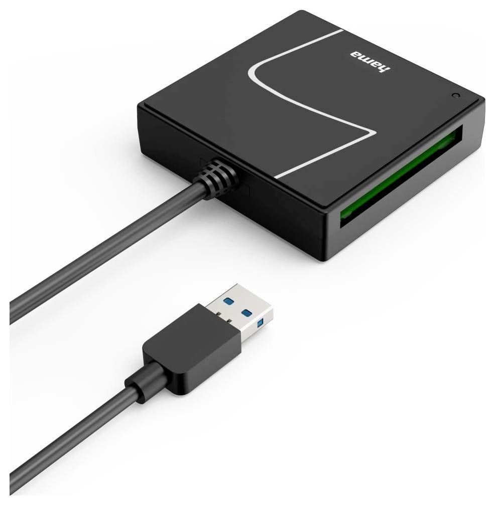 Hama Externer Speicherkartenleser USB-C® Schwarz