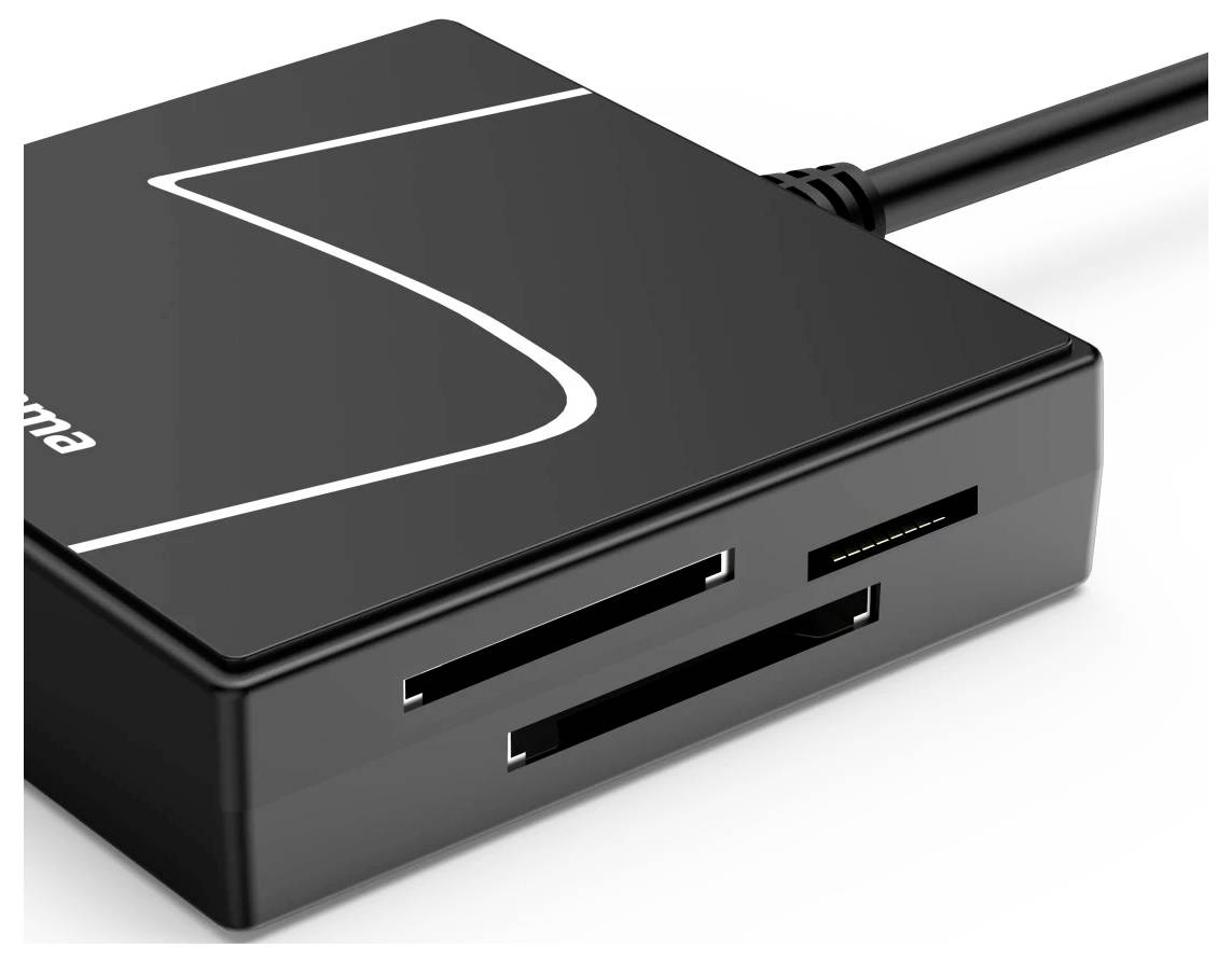 Hama Externer Speicherkartenleser USB-C® Schwarz