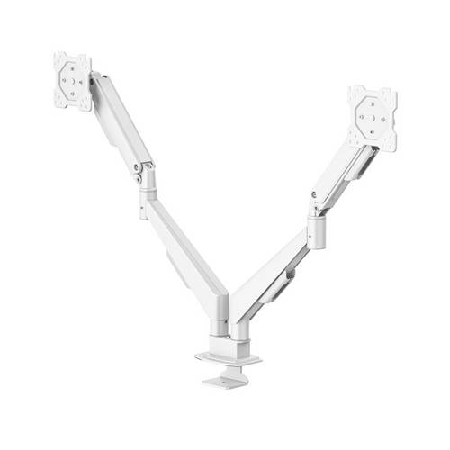 Hama Monitor-Tischhalterung 1 88,9 cm (35 ) Weiß Rotierbar, Schwenkbar, Neigbar, Höhenverstellbar