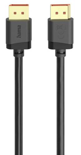 Hama 00202010 DisplayPort cable 2 m Black - Hama 00202010, 2 m,