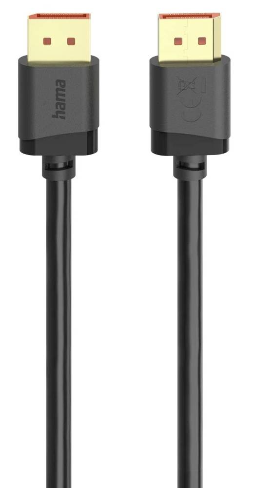 Zwei schwarze HDMI-Kabelstecker mit vergoldeten Steckern, nebeneinander auf weißem Hintergrund dargestellt.