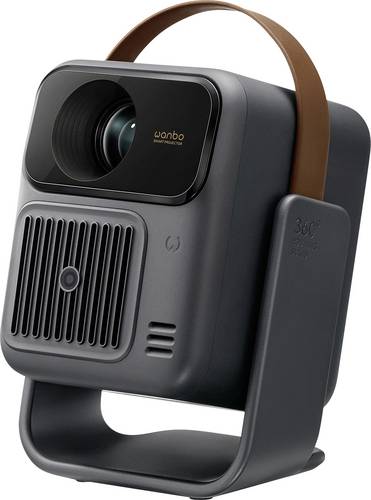 Wanbo Beamer Togo Pro LED 500 ANSI-Lumen 1920 x 1080 Full HD Akkulaufzeit: 3,5 Std., 360° Gimbal un