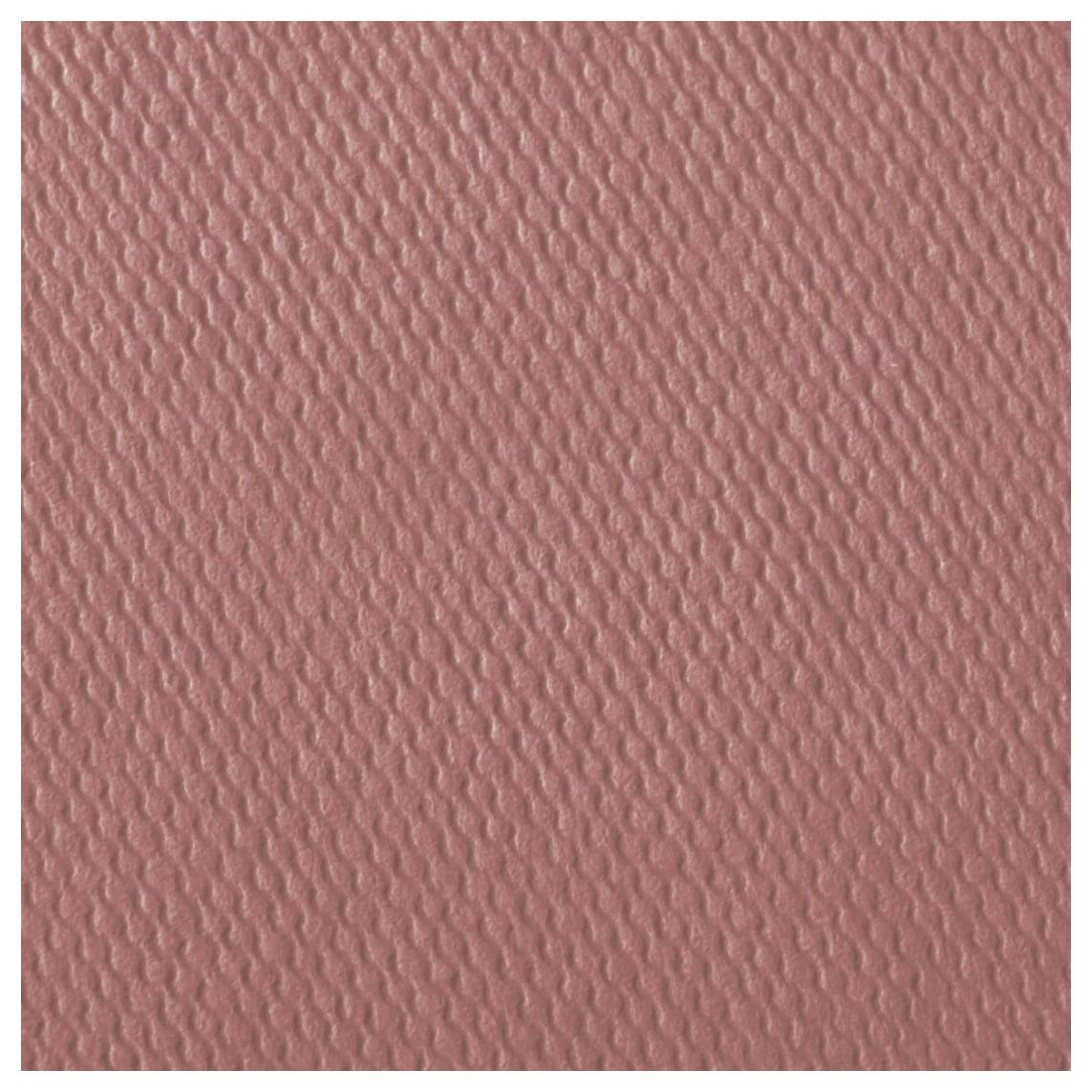 Nahaufnahme einer rosa strukturierten Oberfläche mit einem wiederholten Kieselsteinmuster.