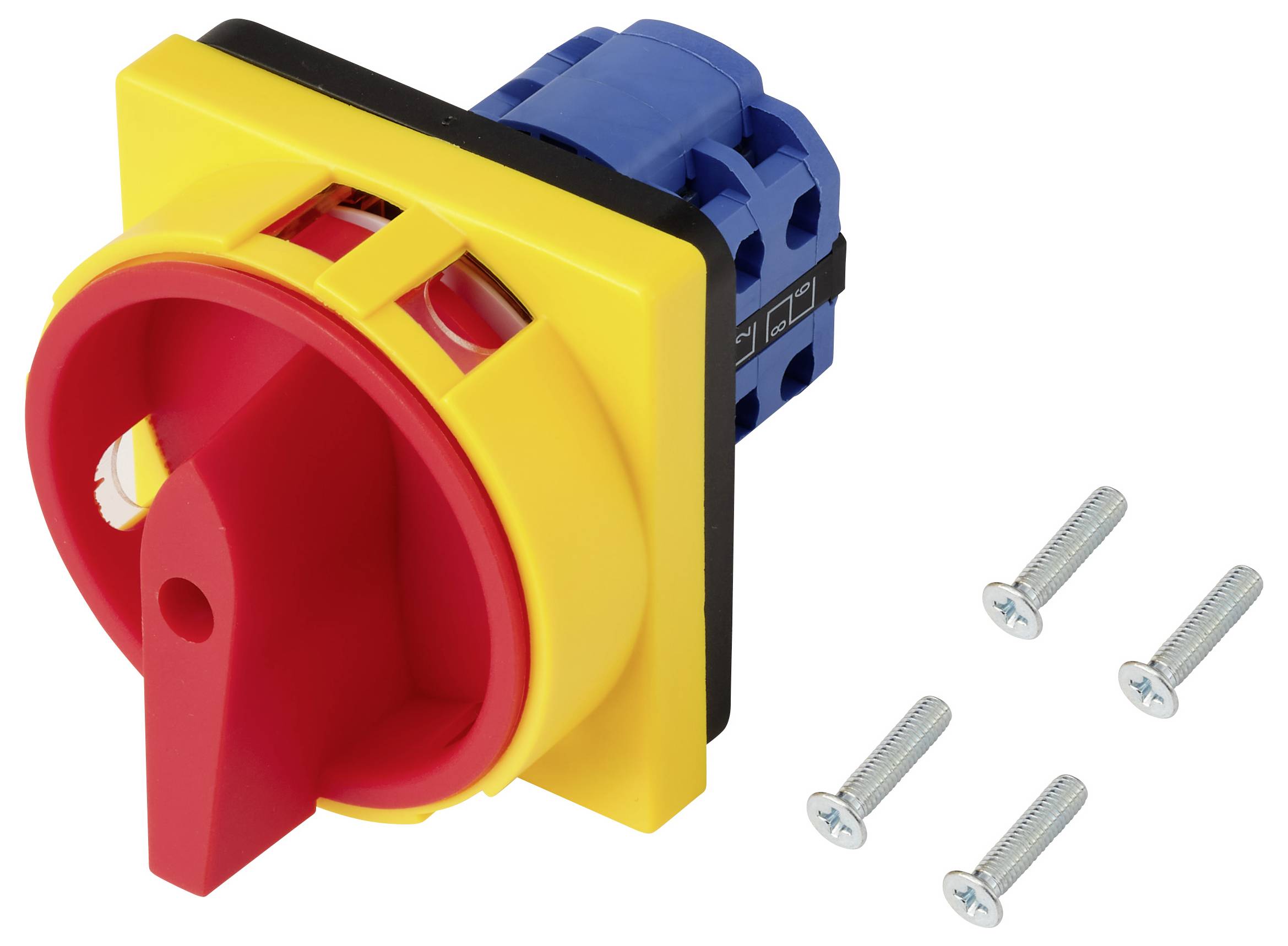 TRU COMPONENTS TC-LW26-20 20GS/04-2 Endschalter 20A 690V 1 x 90° Gelb, Rot 1St.