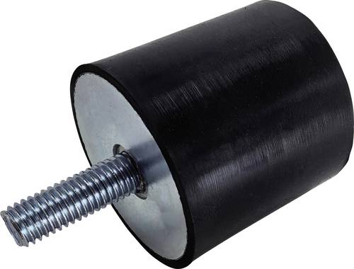 TRU COMPONENTS Gummipuffer TC-NTD25-30-50A Härte (Details) 50 Shore A