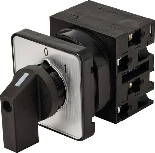 TRU COMPONENTS TC-LW42-20 C04/2 Endschalter 20 A 690 V 1 x 45 ° Schwarz, Grau 1 St.
