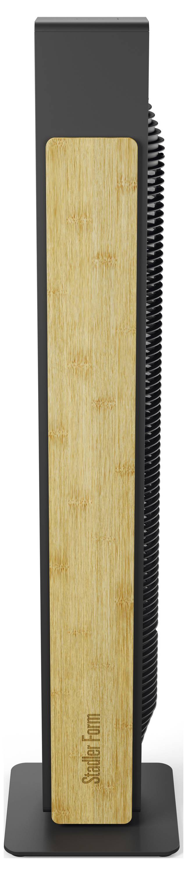 Gerät mit Holz- und schwarzer Arbeitsplatte mit einem hohen rechteckigen vorderen Bedienfeld, wahrscheinlich ein Hefter oder Papierschredder, vor weißem Hintergrund gezeigt.