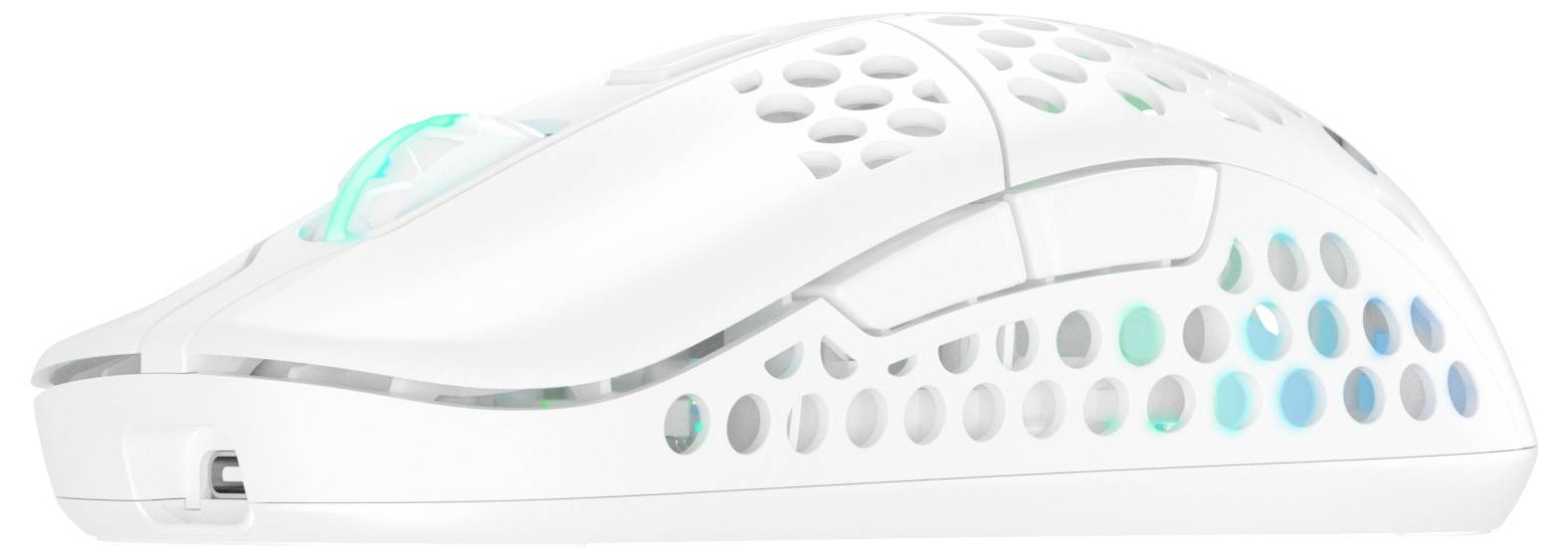 Cherry XTRFY M42 Wireless RGB Maus Ohne (Ansteuerung über Computer) Weiß