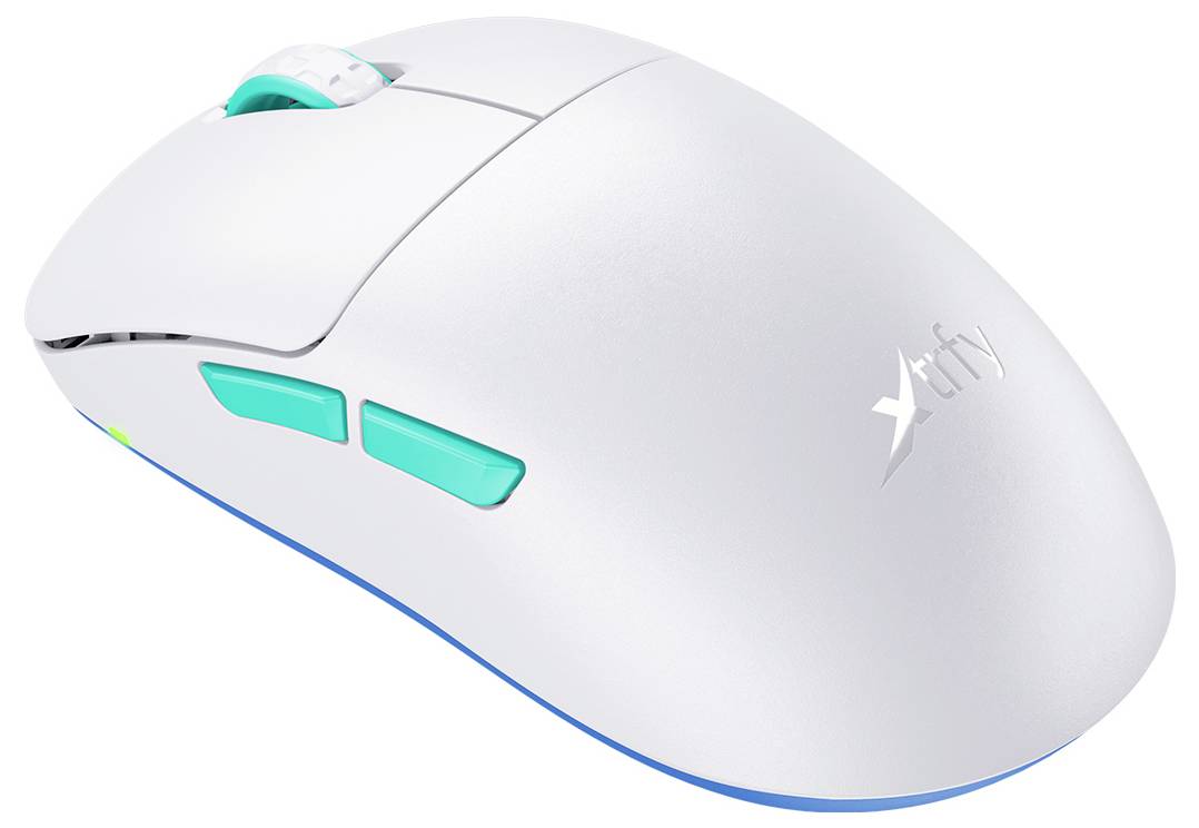 Cherry XTRFY M8 Wireless Maus Ohne (Ansteuerung über Computer) Weiß