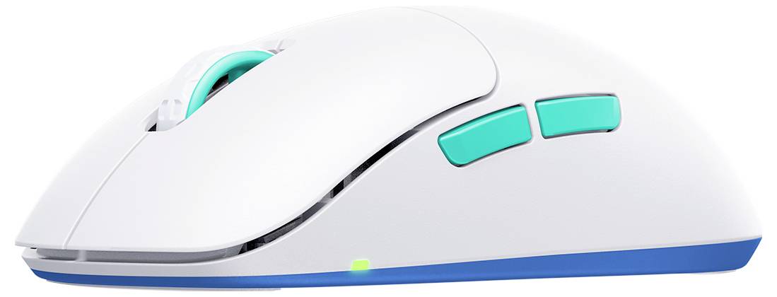 Cherry XTRFY M8 Wireless Maus Ohne (Ansteuerung über Computer) Weiß