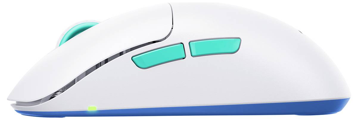 Cherry XTRFY M8 Wireless Maus Ohne (Ansteuerung über Computer) Weiß