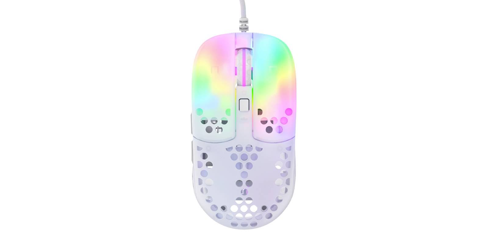 Cherry XTRFY MZ1 RGB Maus Ohne (Ansteuerung über Computer) Weiß