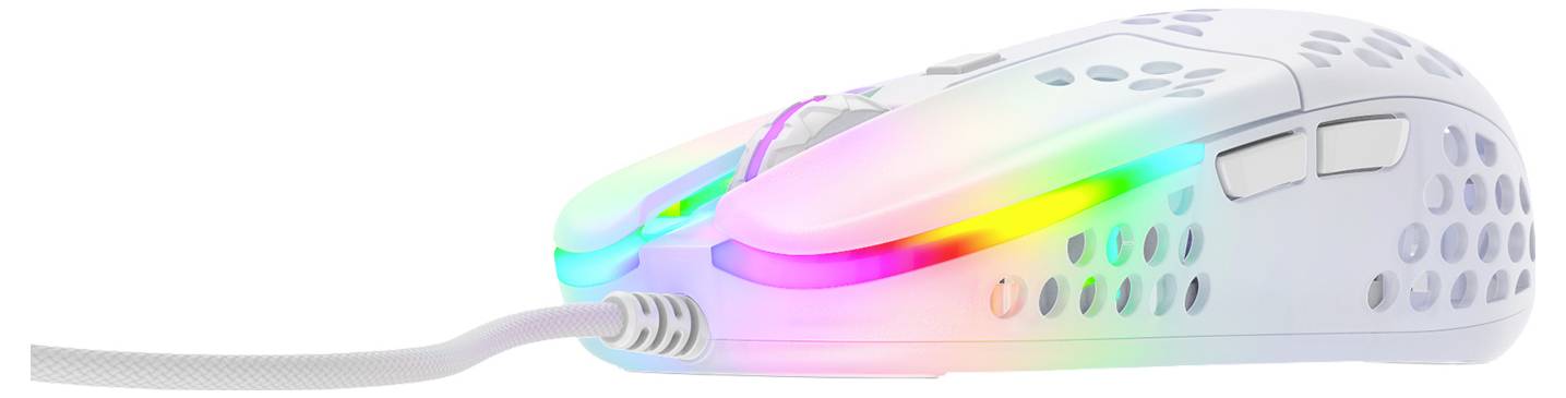 Cherry XTRFY MZ1 RGB Maus Ohne (Ansteuerung über Computer) Weiß
