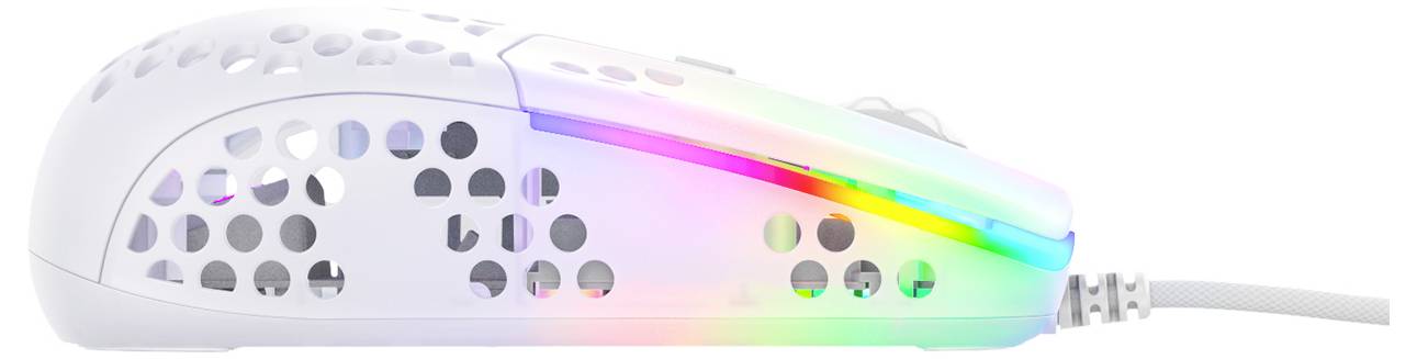 Cherry XTRFY MZ1 RGB Maus Ohne (Ansteuerung über Computer) Weiß