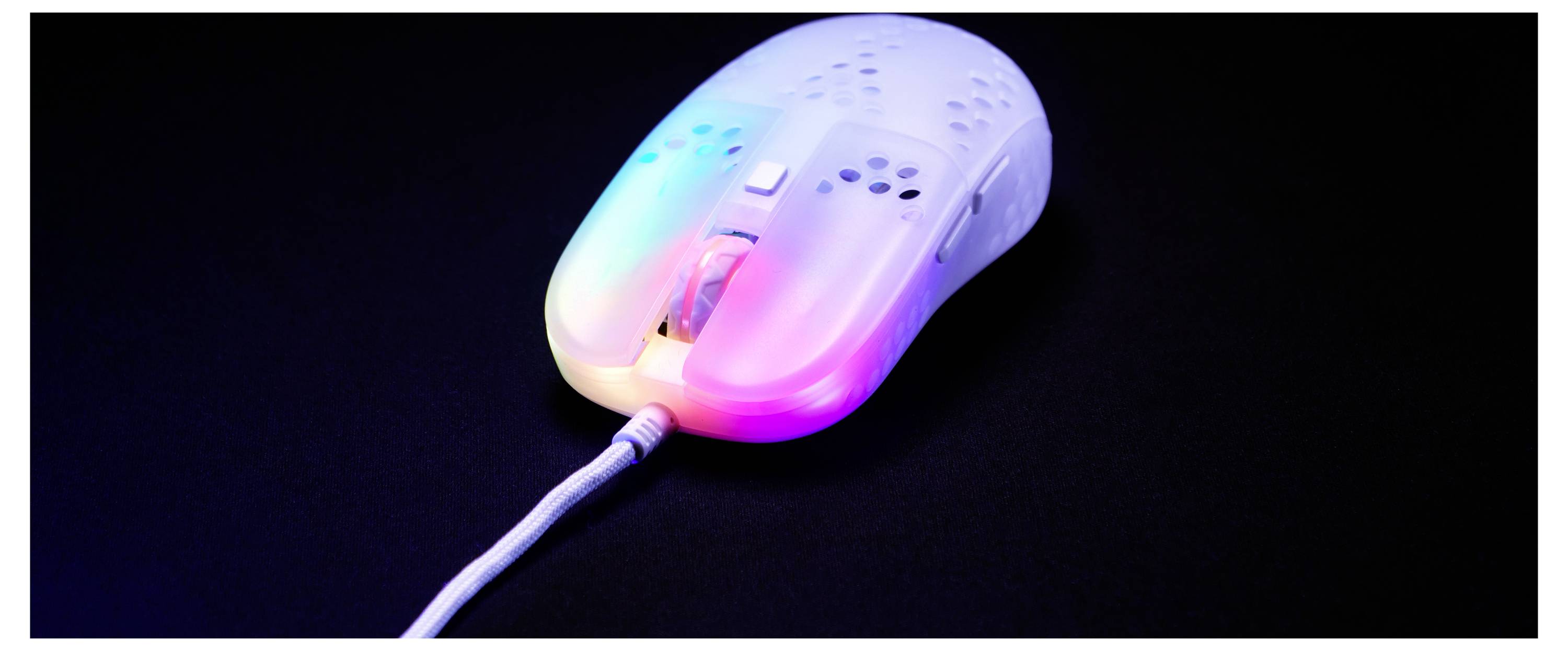 Cherry XTRFY MZ1 RGB Maus Ohne (Ansteuerung über Computer) Weiß