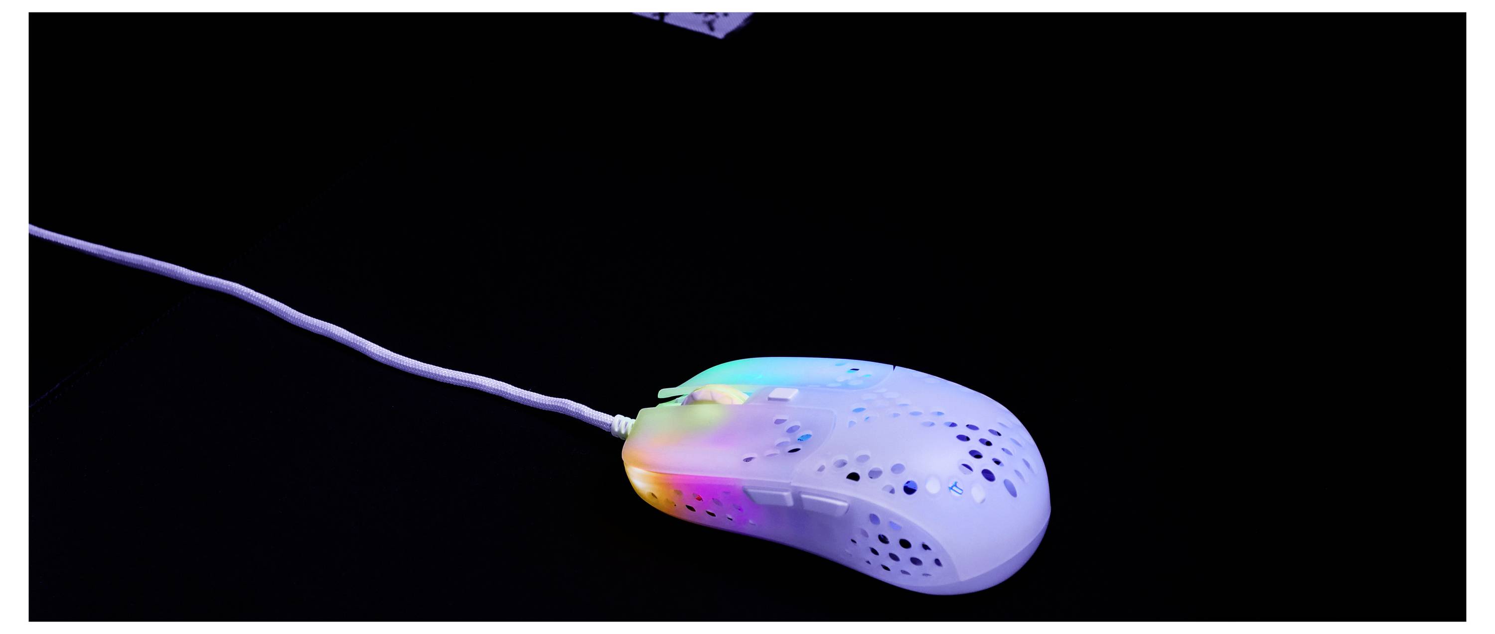 Cherry XTRFY MZ1 RGB Maus Ohne (Ansteuerung über Computer) Weiß