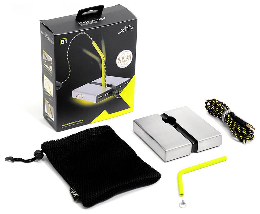Cherry XTRFY B1 Mouse Bungee Maus-Kabel-Halterung Ohne (Ansteuerung über Computer)