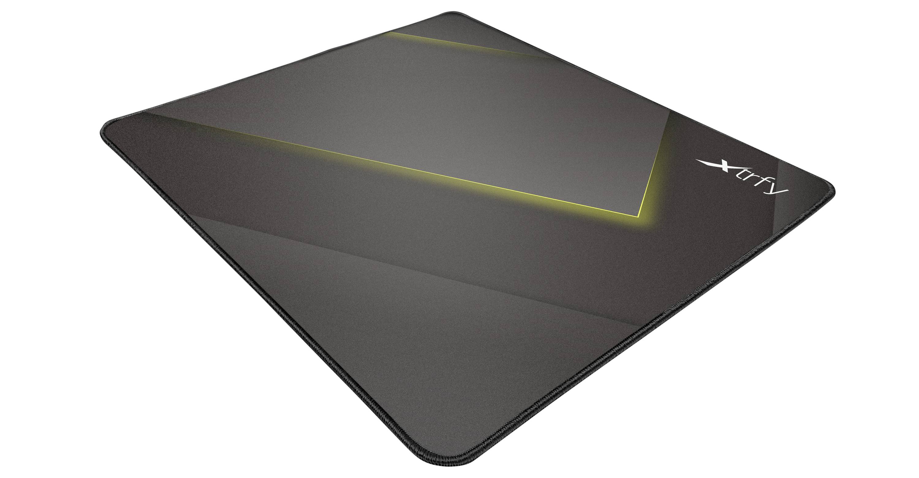 Cherry XTRFY GP1 Large Mauspad Schwarz, Grau, Gelb