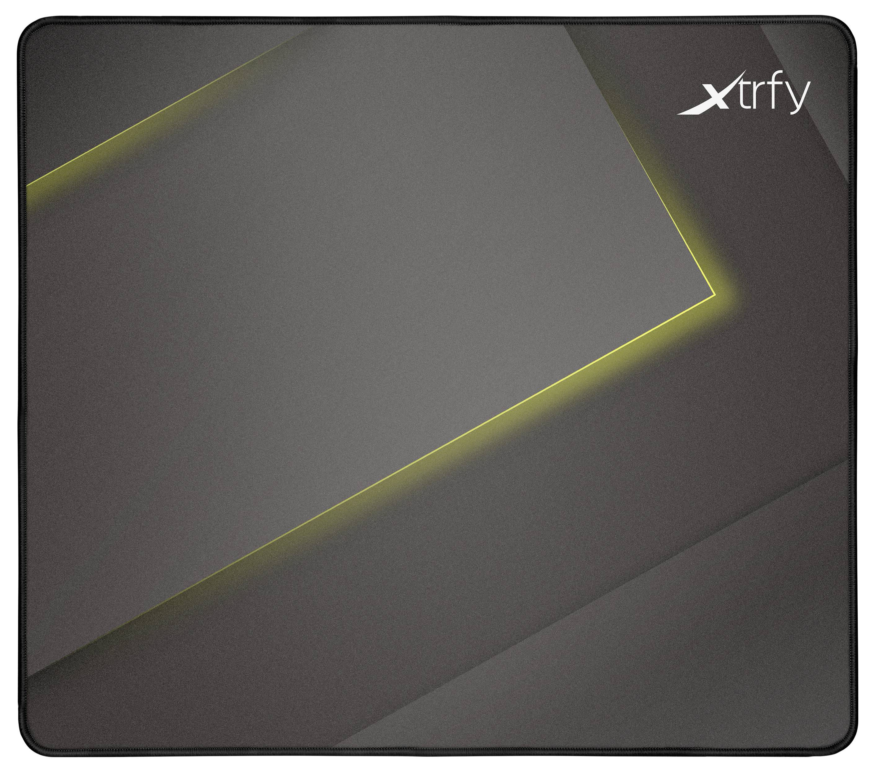 Cherry XTRFY GP1 Large Mauspad Schwarz, Grau, Gelb
