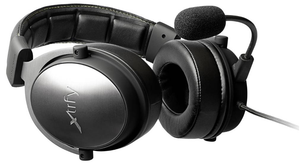Cherry XTRFY On Ear Headset kabelgebunden Schwarz, Silber Headset Gaming