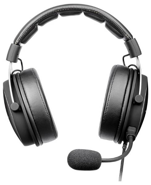 Cherry XTRFY On Ear Headset kabelgebunden Schwarz, Silber Headset Gaming