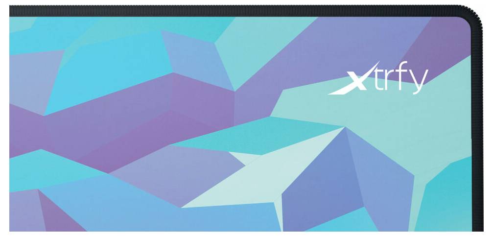 Cherry XTRFY GP5 Litus Blue XL Mauspad Blau