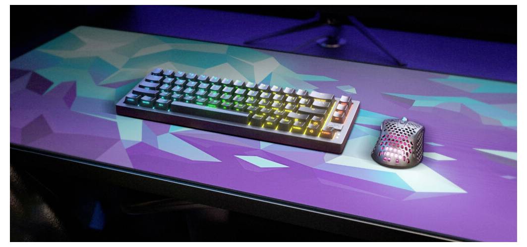 Cherry XTRFY GP5 Litus Blue XL Mauspad Blau